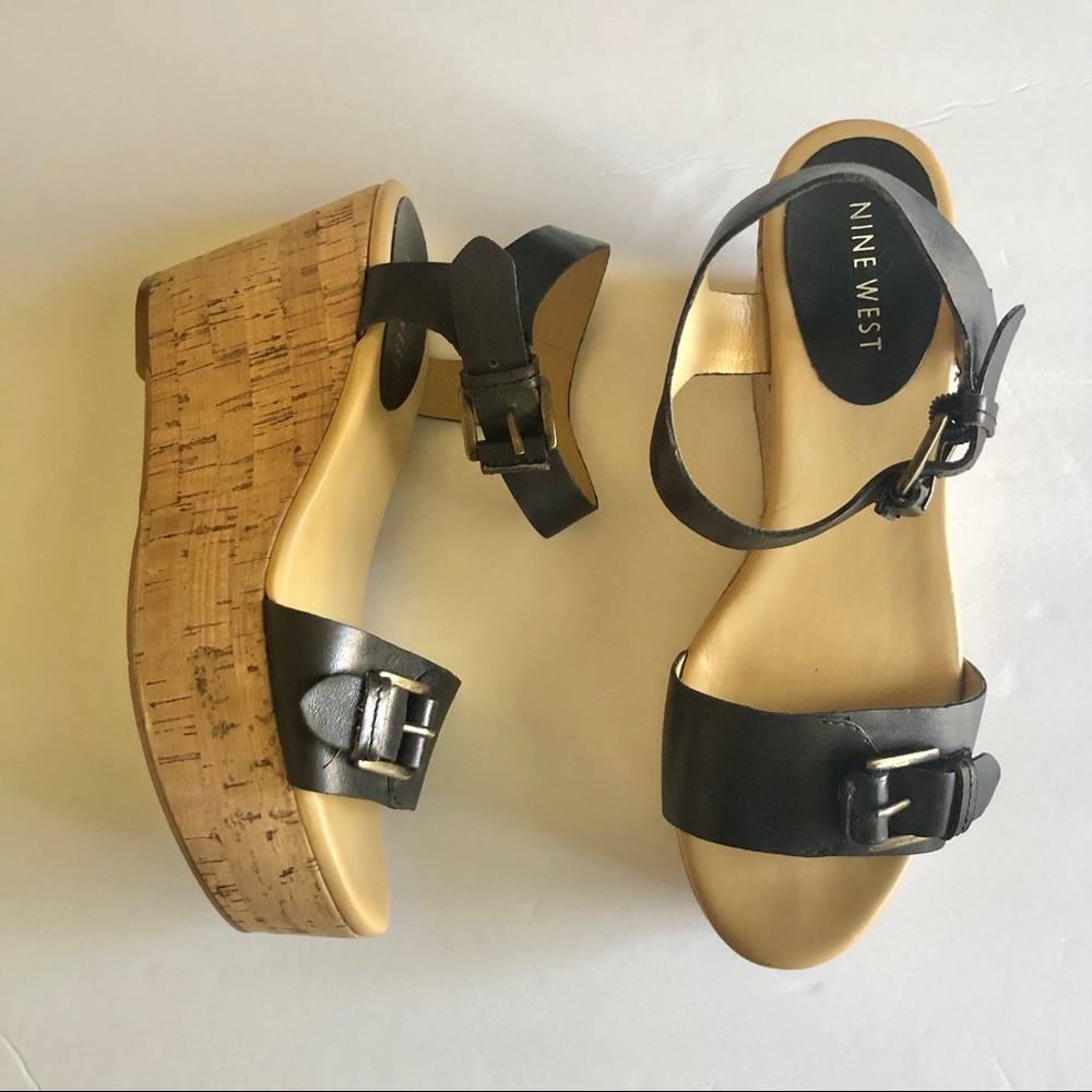 Nine West Maximumo Wedge Platform Sandal 6.5